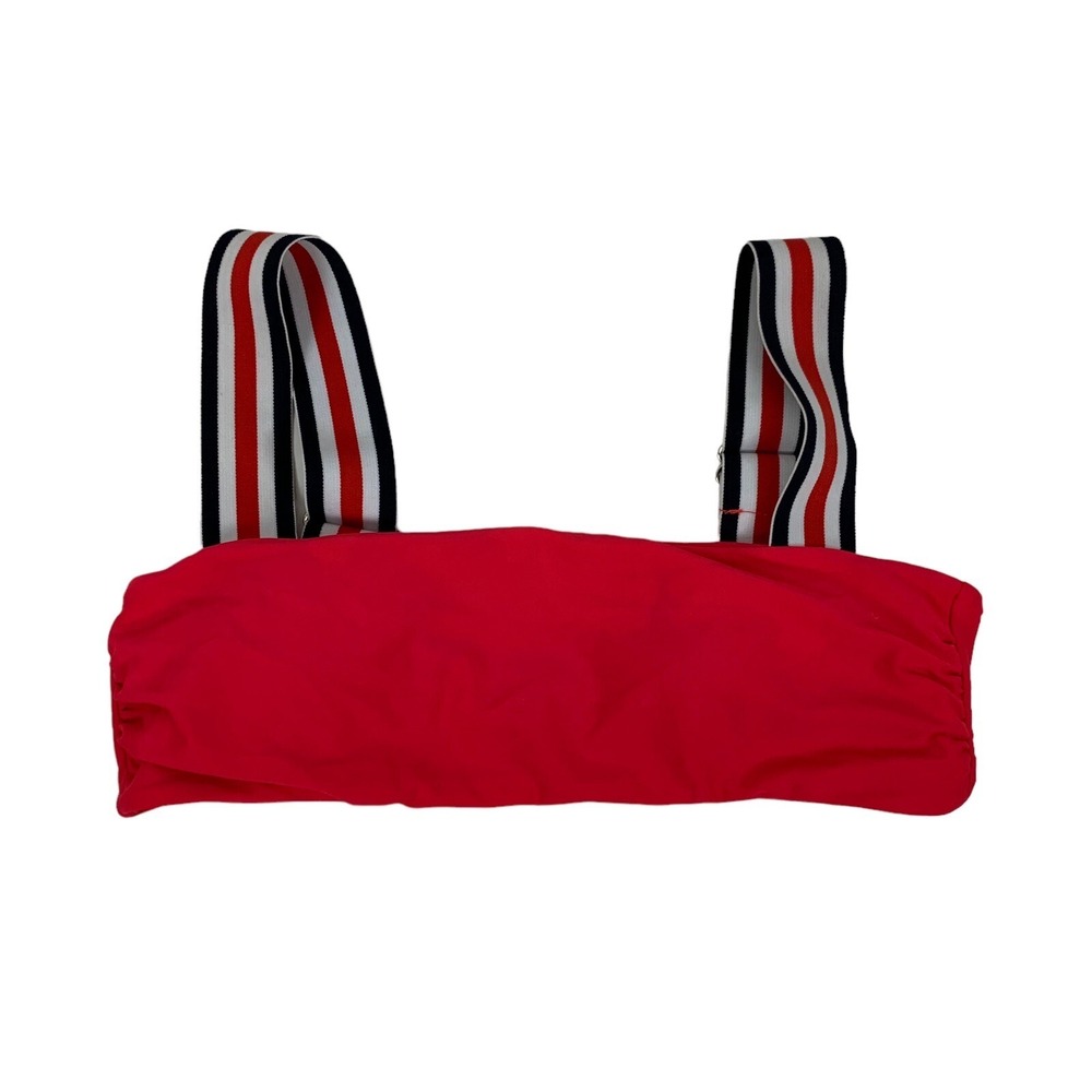 Pink Striped Bikini Top‎ Large Padded Swimwear Resortwear Beach